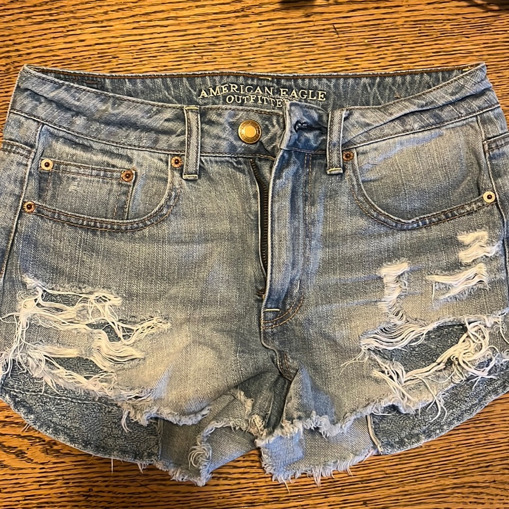 American Eagle high rise shorts